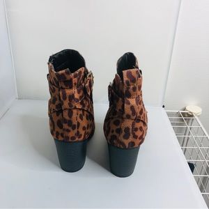 Leopard print Fashion boots